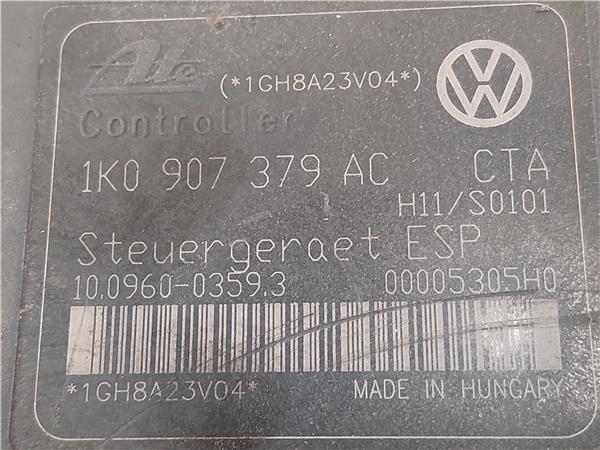 NUCLEO ABS Seat leon (1p1)(05.2005->) 2.0 TDI BMN 1K0614517AF NEGRO modulador - Imagen 4
