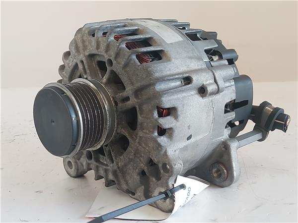 ALTERNADOR Volkswagen golf v (1k1)(2003->) 1.9 TDI BKC 437454 NEGRO generador GQQ - Imagen 2