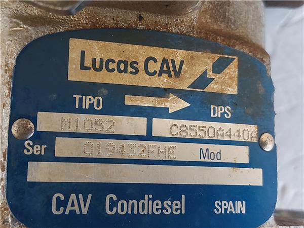 BOMBA INYECTORA Nissan patrol (k/w260)(03.1989->) 2.8 D A428II M1052 GRIS BOMBA inyeccion INYECTORA - Imagen 5