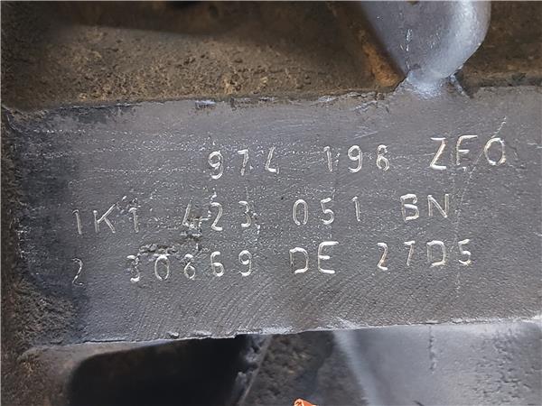 CREMALLERA DIRECCION ELECTRICA Volkswagen golf v (1k1)(2003->) 1.9 TDI BKC 1K1423051BN NEGRO GQQ - Imagen 3