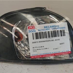 INTERMITENTE DEL. DCHO Volvo s80 berlina (1998->) 2.4 D5 D 5244 T D5244T 08-773-1514R-B 87731514RB GRIS    Delanteras delanteros Derechas derechos pilotos