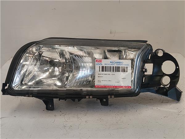 FARO DEL. IZDO. Volvo s80 berlina (1998->) 2.4 D5 D 5244 T D5244T 8693557 GRIS Bombillas Delanteras delanteros Izquierdas izquierdos Lámparas luces Luz Pilotos