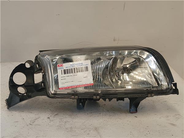 FARO DEL. DCHO Volvo s80 berlina (1998->) 2.4 D5 D 5244 T D5244T 8662856 GRIS Bombillas delanteras Delanteros Derechas Derechos Lámparas luces Luz piloto Pilotos
