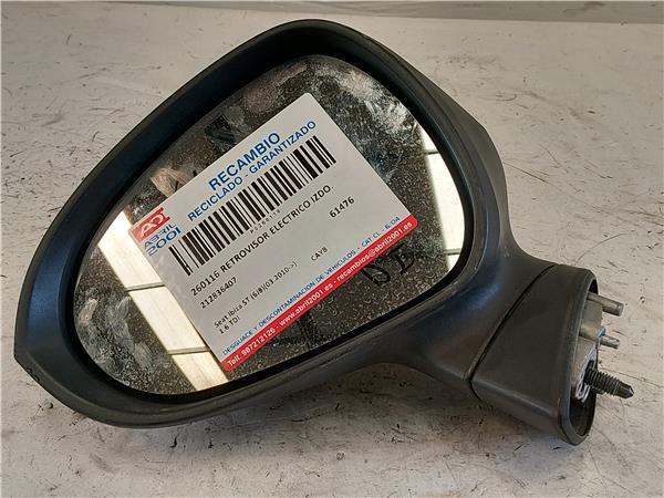 RETROVISOR ELECTRICO IZDO. Seat ibiza st (6j8)(03.2010->) 1.6 TDI CAYB 212836407 BLANCO Espejo Izquierdo KFK
