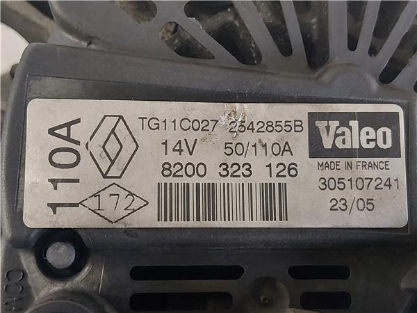 ALTERNADOR Renault megane ii (bm0/1_, cm0/1_) 1.6 16V (BM0C, CM0C) K4M 760 K4M760 8200323126 AZUL METALIZADO generador - Imagen 4