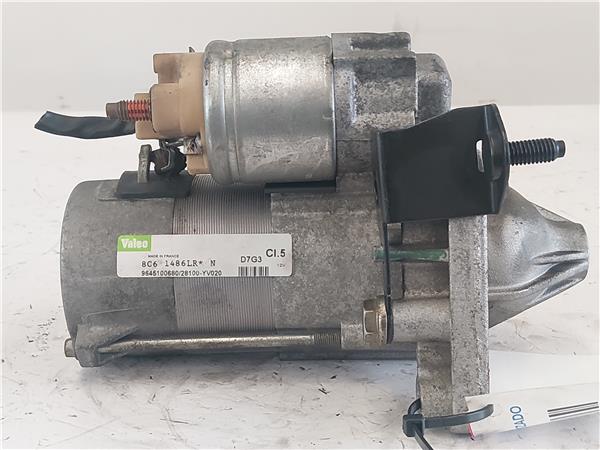 MOTOR ARRANQUE Citroen c4 berlina (06.2004->) 1.6 HDi 9HY (DV6TED4) 9HY(DV6TED4) 9645100680 GRIS VERDOSO de