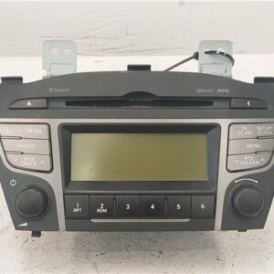 RADIO / CD Hyundai ix35 (el/lm)(2010->) 1.6 Classic 2WD [1,6 Ltr. - 99 kW CAT] G4FD - #Prov# G4FDPROV 96150-2Y010TJN 961502Y010TJN BLANCO    sistema audio