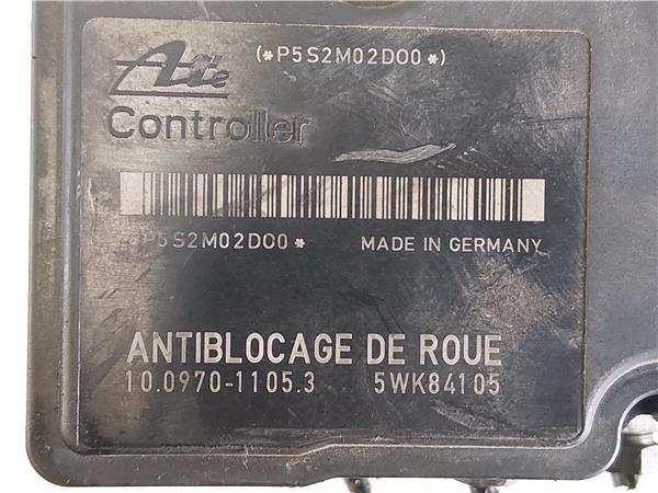 NUCLEO ABS Peugeot 206 (1998->) 1.6 16V NFU (TU5JP4) NFU(TU5JP4) 9641871180 NEGRO modulador - Imagen 4