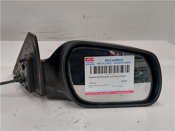 RETROVISOR ELECTRICO DCHO. Mazda 6 berlina (gg)(2002->) 2.0 DI D/ RF - #Prov# DRFPROV 1469104 GRIS Derecho Espejo