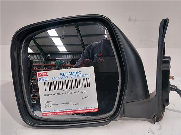 RETROVISOR ELECTRICO IZDO. Toyota land cruiser (j9)(1996->) 3.0 D-4D 1KD-FTV 1KDFTV E6010051 GRIS PLATA Espejo Izquierdo