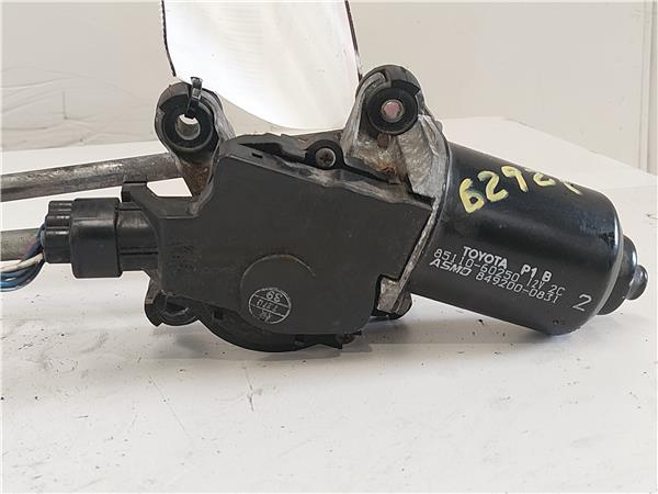 MOTOR LIMPIAPARABRISAS DEL. Toyota land cruiser (j9)(1996->) 3.0 D-4D 1KD-FTV 1KDFTV 849200-0831 8492000831 GRIS PLATA Delanteras delanteros - Imagen 2