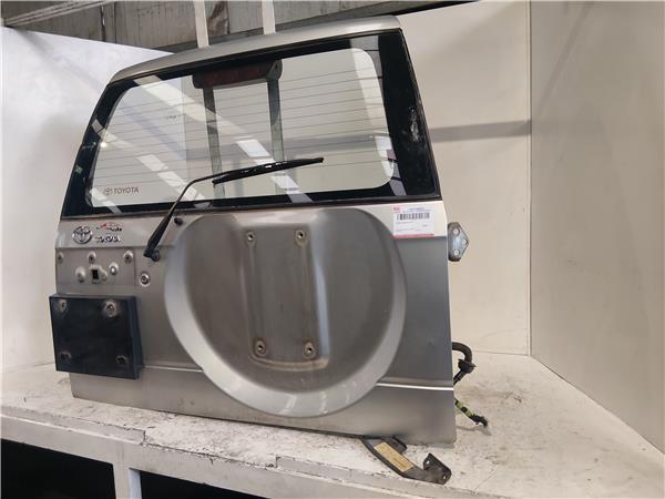 PORTON TRA. Toyota land cruiser (j9)(1996->) 3.0 D-4D 1KD-FTV 1KDFTV GRIS PLATA Trasero traseros - Imagen 3