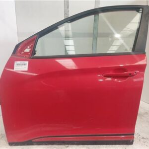 PUERTA DEL. IZDA. Hyundai kona (os)(2017->) 1.6 Klass 2WD [1,6 Ltr. - 85 kW CRDi CAT (1582 cm3)] D4FE - #Prov# D4FEPROV ROJO    Delantera Izquierda