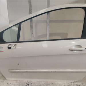 PUERTA DEL. IZDA. Peugeot 308 (2007->) 1.6 Premium [1,6 Ltr. - 110 kW 16V Turbo] 5FX - #Prov# 5FXPROV BLANCO    Delantera Izquierda 20EA02