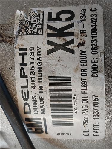 COMPRESOR AIRE ACOND. Opel astra j 1.4 Turbo A 14 NET A14NET 08231004423C 8231004423C GRIS Acondicionado MZ4 - Imagen 4
