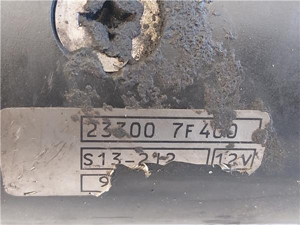 MOTOR ARRANQUE Nissan terrano ii (r20)(02.1993->) 2.7 TDi 4WD TD27TI 233007F400 BLANCO de - Imagen 3