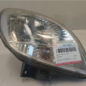 FARO DEL. DCHO Nissan kubistar (x76)(07.2003->) 1.5 Pro (L1) [1,5 Ltr. - 48 kW dCi Turbodiesel CAT] K9K  A7 - #Prov# K9KA7PROV 8200236591 BLANCO    Bombillas delanteras Delanteros Derechas Derechos Lámparas luces Luz piloto Pilotos JB3974