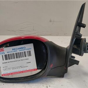 RETROVISOR ELECTRICO IZDO. Peugeot 206 cc cabrio-coupé (2001->) 2.0 CC [2,0 Ltr. - 100 kW 16V CAT (RFN / EW10J4)] RFN (EW10J4) RFN(EW10J4) 017003 17003 ROJO    Espejo Izquierdo DM17