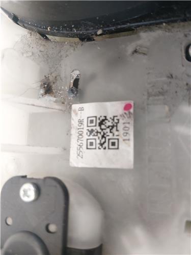 MANDO LUCES LIMPIA Renault scenic iii (jz)(2009->) 1.6 DCI (130 CV) - #Prov# D/ R9M 402 - #Prov# DR9M402PROV 255670019-R 255670019R GRIS - Imagen 3