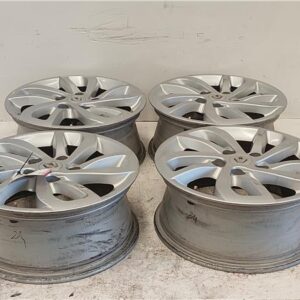 CONJUNTO DE 4 LLANTAS ALUMINIO Peugeot 508 sw (10.2010->) 2.0 Active [2,0 Ltr. - 103 kW 16V HDi FAP] D-RH01 - #Prov# DRH01PROV 6.5J16-CH5-47 65J16CH547 NEGRO