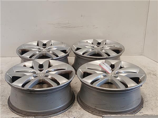 CONJUNTO DE 4 LLANTAS ALUMINIO Renault megane gr scenic 1.5 - #Prov# K9K A6 - #Prov# K9KA6PROV 6.5J16-CH5-47 65J16CH547 GRIS