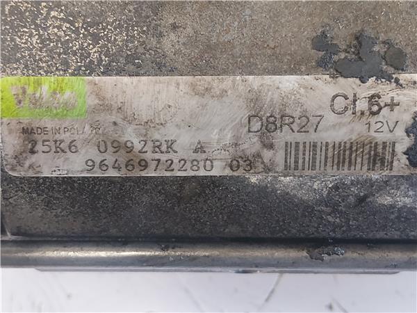 MOTOR ARRANQUE Citroen c4 grand picasso (10.2006->) 2.0 HDi RHJ-DW10BTED4 RHJDW10BTED4 9646972280 GRIS de - Imagen 3
