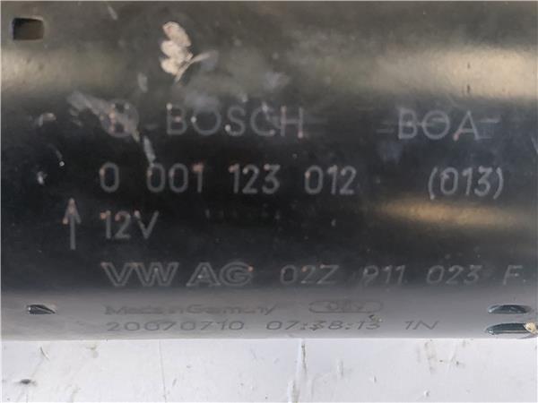 MOTOR ARRANQUE Seat cordoba berlina (6l2)(09.2002->) 1.9 TDI AXR 0001123012 1123012 NEGRO de - Imagen 3