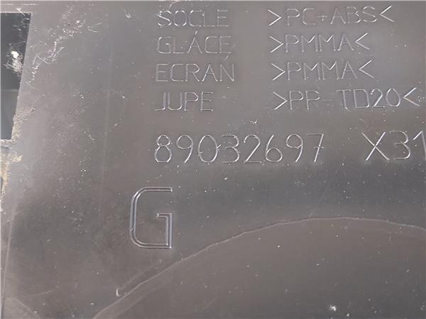 PILOTO TRA. IZDO. Citroen c5 berlina (2004->) 1.6 HDi (RC8HZB) D-9HZ - #Prov# D9HZPROV 89032697 NEGRO Bombilla Faro Izquierdo Lámpara lateral Luz Trasero 20DM65 - Imagen 3