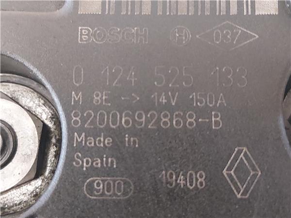 ALTERNADOR Renault master iii furgón (hd, fd) 2.5 dCi G9U 650 G9U650 0124525133 124525133 BLANCO generador PF6004 - Imagen 3