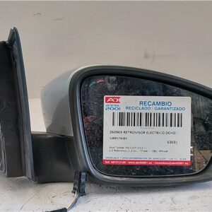 RETROVISOR ELECTRICO DCHO. Seat toledo (kg3)(07.2012->) 1.2 Reference [1,2 Ltr. - 77 kW TSI] CBZ - #Prov# CBZPROV 5JB857408B GRIS    Derecho Espejo NTD