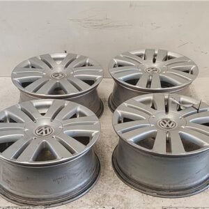 CONJUNTO DE 4 LLANTAS ALUMINIO Volkswagen passat berlina (3c2)(2005->) 2.0 TDI CBBB 7JX16-H2 7JX16H2 GRIS