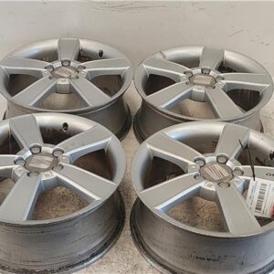 CONJUNTO DE 4 LLANTAS ALUMINIO Seat leon (1p1)(05.2005->) 2.0 TDI 16V BKD 7JX17-H2 7JX17H2 NEGRO