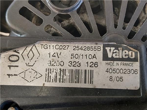 ALTERNADOR Renault laguna ii (bg0)(2001->) 1.6 16V G/ K4M 57 - #Prov# GK4M57PROV 8200323126 AZUL generador - Imagen 4