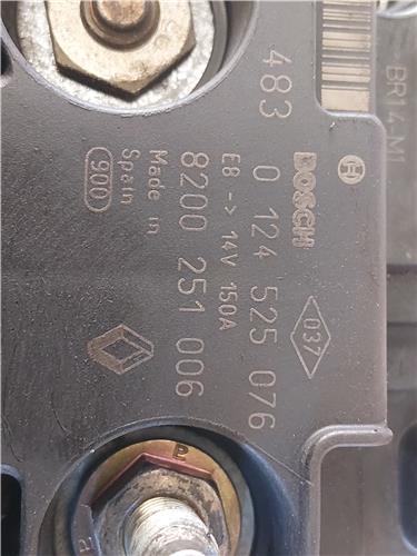 ALTERNADOR Renault laguna ii grandtour (kg0)(2001->) 1.9 dCi (KG0G) D/ F9Q C6 - #Prov# DF9QC6PROV 8200251006 VERDE generador - Imagen 4