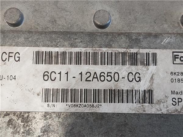 CENTRALITA Ford transit furgón 2.4 TDCi H9FB 6C1112A650 BLANCO uce - Imagen 3