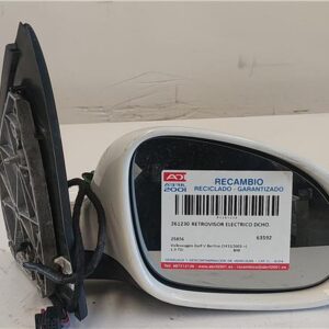 RETROVISOR ELECTRICO DCHO. Volkswagen golf v (1k1)(2003->) 1.9 TDI BXE 25856 BLANCO Derecho Espejo