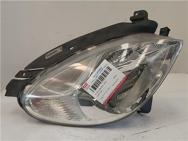 FARO DEL. DCHO Citroen xsara picasso (1999->) 1.6 HDi 9HX (DV6ATED4) 9HX(DV6ATED4) 9649557380 GRIS PLATA Bombillas delanteras Delanteros Derechas Derechos Lámparas luces Luz piloto Pilotos