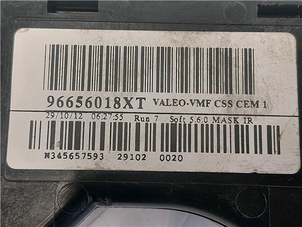 MANDO LUCES LIMPIA Citroen c4 picasso (2007->) 1.6 HDi 9HR 96656018XT GRIS 20EA07 - Imagen 3