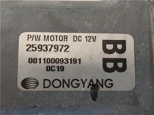 MECANISMO ELEVALUNAS DEL. DCHO. Chevrolet captiva (2006->) 2.0 D Z 20 S Z20S 25937972 NEGRO Delanteras delanteros Derechas derechos motor - Imagen 3