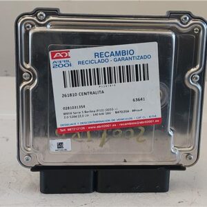 CENTRALITA BMW serie 5 berlina (f10)(2010->) 2.0 520d [2,0 Ltr. - 140 kW 16V Turbodiesel] B47D20A - #Prov# B47D20APROV 0281031354 281031354 BLANCO    uce