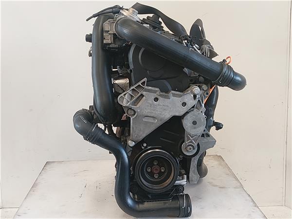 MOTOR COMPLETO Seat leon (1p1)(05.2005->) 1.9 TDI BXE BXE NEGRO BLOQUE core usado JCR - Imagen 4