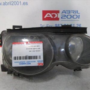 FARO DEL. DCHO BMW serie 3 compacto (e46)(2001->) 2.0 320td [2,0 Ltr. - 110 kW 16V Diesel CAT] M47N 204 D4 M47N204D4 GRIS PLATA    Bombillas delanteras Delanteros Derechas Derechos Lámparas luces Luz piloto Pilotos