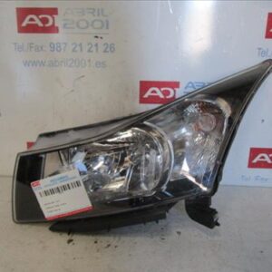 FARO DEL. IZDO. Chevrolet cruze (2009->) 1.6 L [1,6 Ltr. - 91 kW CAT] F16D4 GRIS    Bombillas Delanteras delanteros Izquierdas izquierdos Lámparas luces Luz Pilotos