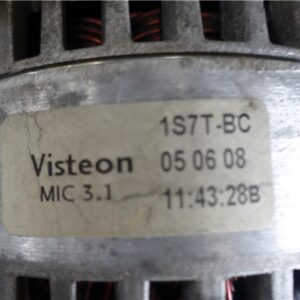 ALTERNADOR Jaguar x-type (2001->) 2.2 D Classic [2,2 Ltr. - 114 kW Diesel CAT] D/BG - #Prov# DBGPROV 1S7T-BC 1S7TBC VERDE OSCURO VISTEON   generador