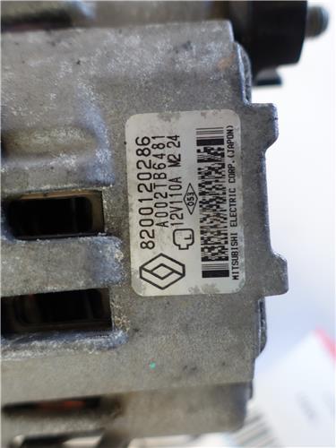 ALTERNADOR Renault kangoo i (f/kc0)(1997->) 1.5 dCi K9K V7 - #Prov# K9KV7PROV A002TB6481 BLANCO MITSUBISHI generador - Imagen 3