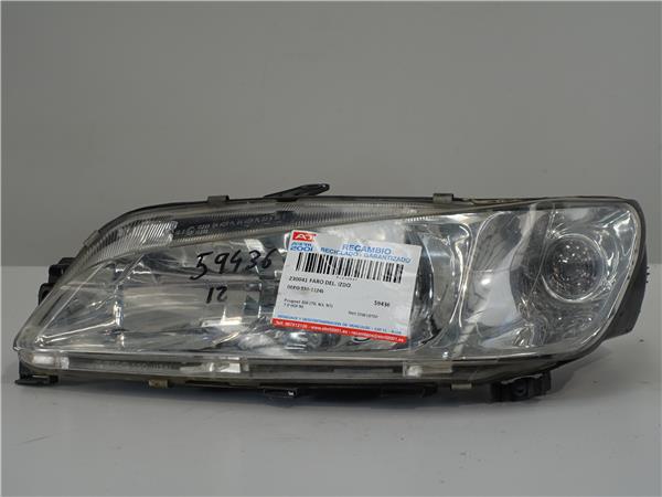 FARO DEL. IZDO. Peugeot 306 (7b, n3, n5) 2.0 HDI 90 RHY (DW10TD) RHY(DW10TD) DEPO 550-1124L DEPO5501124L AZUL Bombillas Delanteras delanteros Izquierdas izquierdos Lámparas luces Luz Pilotos 20TD95