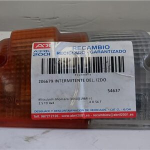 INTERMITENTE DEL. IZDO. Mitsubishi montero (l040)(1984->) 2.5 TD 4x4 4 D 56 T 4D56T 1124-236L 1124236L BLANCO    Delanteras delanteros Izquierdas izquierdos pilotos