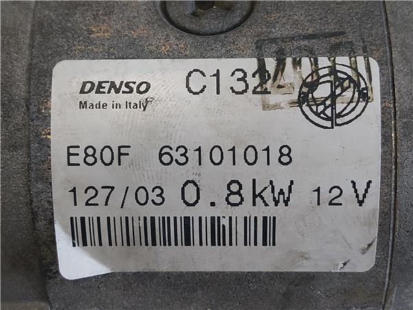MOTOR ARRANQUE Fiat ii punto (188) berlina (1999->) 1.2 60 (188.030, .050, .130, .150, .230, .250) 188 A4.000 188A4000 63101018 GRIS de - Imagen 3