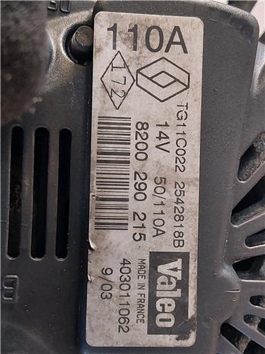 ALTERNADOR Renault kangoo i (f/kc0)(1997->) 1.5 dCi K9K 714 K9K714 8200290215 BLANCO generador - Imagen 4