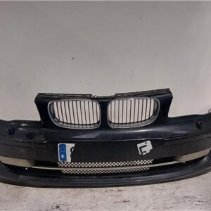 PARAGOLPES DEL. BMW serie 1 berlina (e81/e87)(2004->) 2.0 118d [2,0 Ltr. - 105 kW Turbodiesel CAT] N47 D20 C N47D20C 7185554-10 718555410 NEGRO    bumper DEFENSA Delantero parachoques